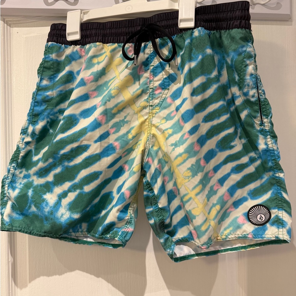 Volcom Tie Dye Swim Shorts